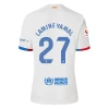 Lamine Yamal #27 Fotbalové Dresy FC Barcelona 2023-24 Venkovní Dres Mužské