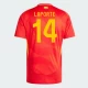 Laporte #14 Fotbalové Dresy Španělsko Mistrovství Evropy 2024 Domácí Dres Mužské