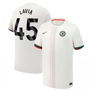 Lavia #45 Fotbalové Dresy Chelsea FC 2025-26 Venkovní Dres Mužské