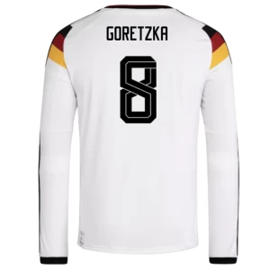 Leon Goretzka #8 Fotbalové Dresy Německo Mistrovství Světa 2026 Domácí Dres Mužské Dlouhý Rukáv