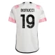 Leonardo Bonucci #19 Fotbalové Dresy Juventus FC 2023-24 Venkovní Dres Mužské
