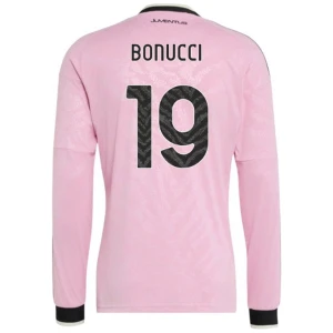 Leonardo Bonucci #19 Fotbalové Dresy Juventus FC 2026-27 Venkovní Dres Mužské Dlouhý Rukáv