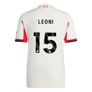 Leoni #15 Fotbalové Dresy Liverpool FC 2025-26 Venkovní Dres Mužské