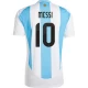 Lionel Messi #10 Fotbalové Dresy Argentina Copa America 2024 Domácí Dres Mužské