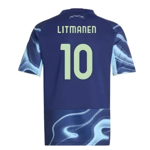 Litmanen #10 Fotbalové Dresy AFC Ajax Amsterdam 2025-26 Venkovní Dres Mužské