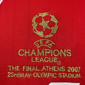 Liverpool FC Champions League Final Retro Dres 2006-08 Domácí Mužské