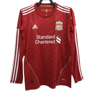 Liverpool FC Retro Dres 2010-11 Domácí Mužské Dlouhý Rukáv