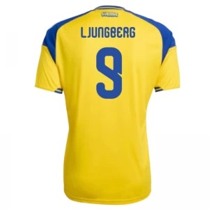 Ljungberg #9 Fotbalové Dresy Švédsko Mistrovství Světa 2026 Domácí Dres Mužské