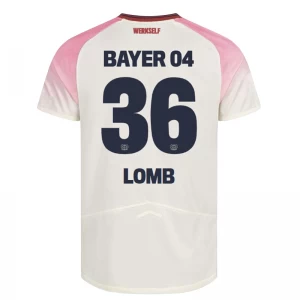 Lomb #36 Fotbalové Dresy Bayer 04 Leverkusen 2025-26 Venkovní Dres Mužské