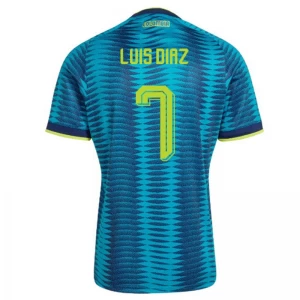 Luis Diaz #7 Fotbalové Dresy Kolumbie Mistrovství Světa 2026 Venkovní Dres Mužské