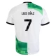 Luis Diaz #7 Fotbalové Dresy Liverpool FC 2023-24 Venkovní Dres Mužské