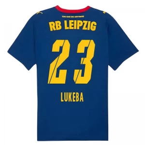 Lukeba #23 Fotbalové Dresy RB Leipzig 2025-26 Venkovní Dres Mužské