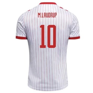 M. Laudrup #10 Fotbalové Dresy Dánsko 2026 Venkovní Dres Mužské