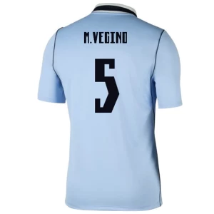 M. Vecino #5 Fotbalové Dresy Uruguay Mistrovství Světa 2026 Domácí Dres Mužské