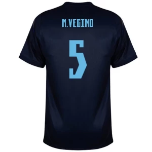 M. Vecino #5 Fotbalové Dresy Uruguay Mistrovství Světa 2026 Venkovní Dres Mužské