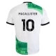 Mac Allister #10 Fotbalové Dresy Liverpool FC 2023-24 Venkovní Dres Mužské