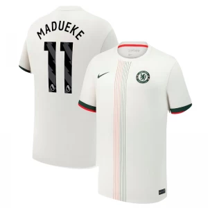 Madueke #11 Fotbalové Dresy Chelsea FC 2025-26 Venkovní Dres Mužské