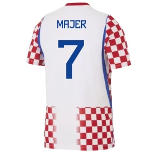 Majer #7 Fotbalové Dresy Chorvatsko Mistrovství Světa 2026 Domácí Dres Mužské