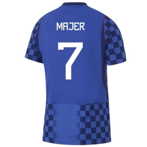 Majer #7 Fotbalové Dresy Chorvatsko Mistrovství Světa 2026 Venkovní Dres Mužské
