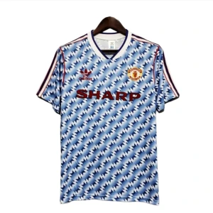 Manchester United Retro Dres 1990-91 Venkovní Mužské