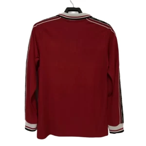 Manchester United Retro Dres 1998-99 Domácí Mužské Dlouhý Rukáv