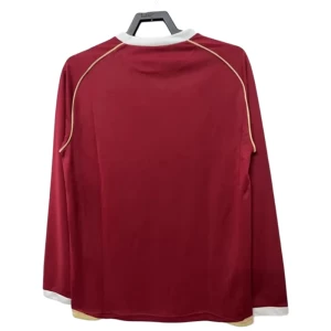 Manchester United Retro Dres 2006-07 Domácí Mužské Dlouhý Rukáv