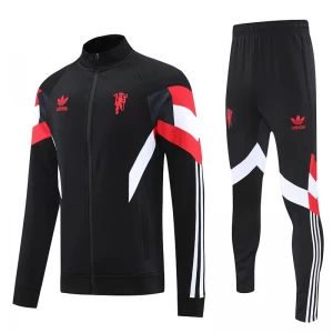 Manchester United Tréninkový Bunda Komplety 2025-26 Černá