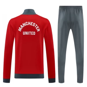 Manchester United Tréninkový Bunda Komplety 2025-26 Červená