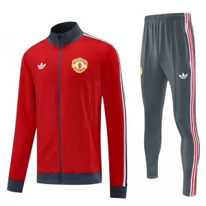 Manchester United Tréninkový Bunda Komplety 2025-26 Červená