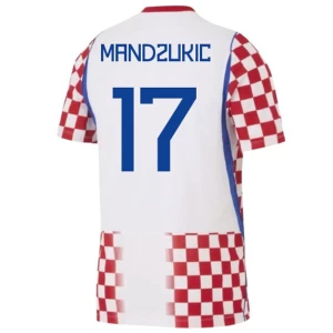 Mandzukic #17 Fotbalové Dresy Chorvatsko Mistrovství Světa 2026 Domácí Dres Mužské
