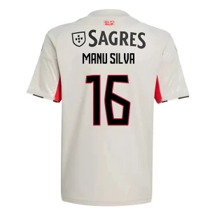 Manu Silva #16 Fotbalové Dresy SL Benfica 2025-26 Venkovní Dres Mužské