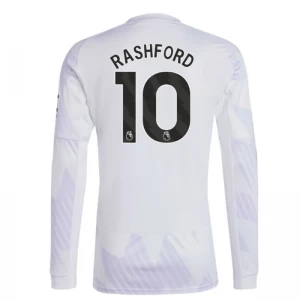Marcus Rashford #10 Fotbalové Dresy Manchester United 2025-26 Venkovní Dres Mužské Dlouhý Rukáv