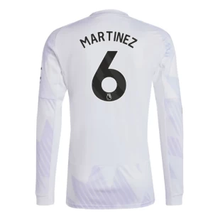 Martínez #6 Fotbalové Dresy Manchester United 2025-26 Venkovní Dres Mužské Dlouhý Rukáv