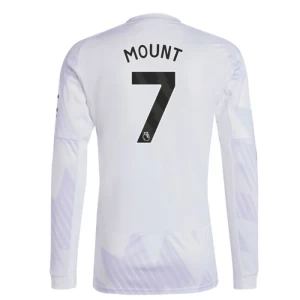 Mason Mount #7 Fotbalové Dresy Manchester United 2025-26 Venkovní Dres Mužské Dlouhý Rukáv