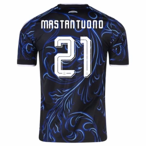 Mastantuono #21 Fotbalové Dresy Argentina Mistrovství Světa 2026 Venkovní Dres Mužské