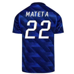 Mateta #22 Fotbalové Dresy Francie Mistrovství Světa 2026 Domácí Dres Mužské