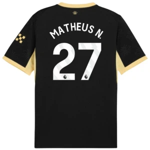 Matheus N. #27 Fotbalové Dresy Manchester City 2026-27 Venkovní Dres Mužské