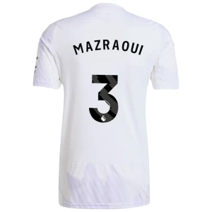 Mazraoui #3 Fotbalové Dresy Manchester United 2025-26 Venkovní Dres Mužské