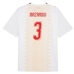 Mazraoui #3 Fotbalové Dresy Maroko Mistrovství Světa 2026 Venkovní Dres Mužské