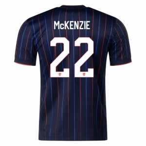 Mckenzie #22 Fotbalové Dresy Spojené Státy Americké 2025 USMNT Venkovní Dres Mužské