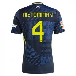McTominay #4 Fotbalové Dresy Skotsko Mistrovství Evropy 2024 Domácí Dres Mužské