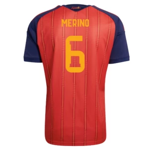 Merino #6 Fotbalové Dresy Španělsko Mistrovství Světa 2026 Domácí Dres Mužské