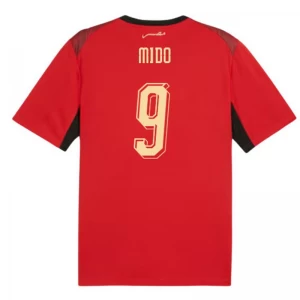 Mido #9 Fotbalové Dresy Egypt Mistrovství Světa 2026 Domácí Dres Mužské