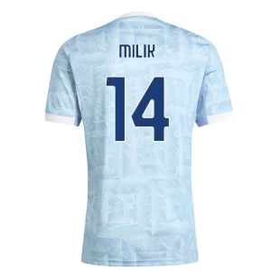 Milik #14 Fotbalové Dresy Juventus FC 2025-26 Venkovní Dres Mužské