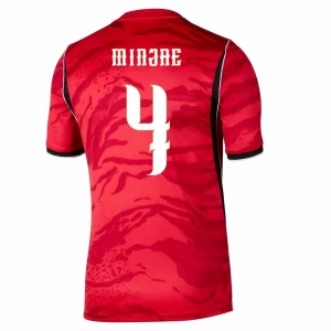 Minjae #4 Fotbalové Dresy Jižní Korea Mistrovství Světa 2026 Domácí Dres Mužské
