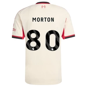 Morton #80 Fotbalové Dresy Liverpool FC 2025-26 Venkovní Dres Mužské