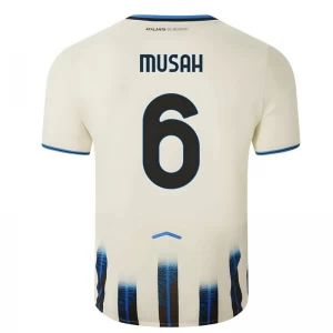 Musah #6 Fotbalové Dresy Atalanta BC 2025-26 Venkovní Dres Mužské