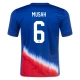Musah #6 Fotbalové Dresy Spojené Státy Americké Copa America 2024 Venkovní Dres Mužské