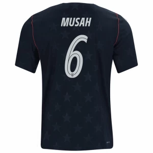 Musah #6 Fotbalové Dresy Spojené Státy Americké Mistrovství Světa 2026 Venkovní Dres Mužské