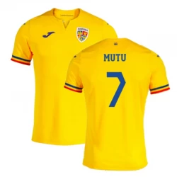 Mutu #7 Fotbalové Dresy Rumunsko Mistrovství Evropy 2024 Domácí Dres Mužské